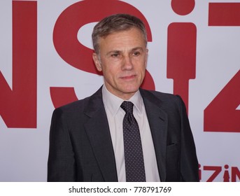 LOS ANGELES, DEC 18TH, 2017: Actor Christoph Waltz Attends The Los Angeles Premiere Of Downsizing On December 18th, 2017. 