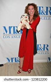 LOS ANGELES - DECEMBER 05: Mallory Tarcher And Lamb Chop At The Presentation Of 