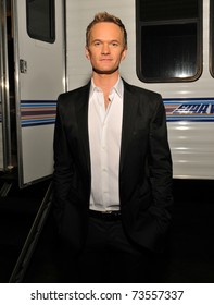 LOS ANGELES - DECEMBER 11.  Neil Patrick Harris Poses Backstage After The Spike T.V. 