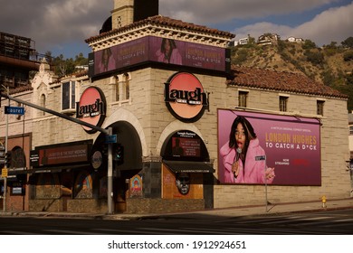 Los Angeles - December 31, 2020:
Laugh Factory Comedy Club Day Exterior