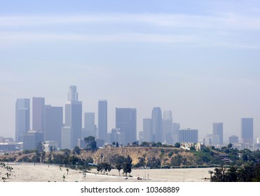 Los Angeles Downtown Skyline Horizontal Panoramic