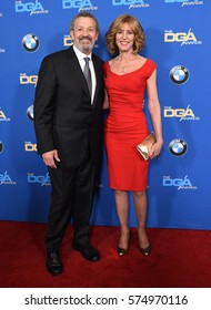 LOS ANGELES - FEB 04:  Christine Lahti And Thomas Schlamme Arrives For The 69th Annual DGA Awards On February 4, 2017 In Beverly Hills, CA                