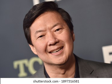 LOS ANGELES - FEB 06:  Actor Ken Jeong Arrives For FOX Winter TCA 2019 On February 06, 2019 In Los Angeles, CA