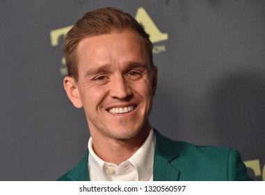 LOS ANGELES - FEB 06:  American Soccer Player Stuart Holden Arrives For The FOX Winter TCA 2019 On February 6, 2019 In Los Angeles, CA