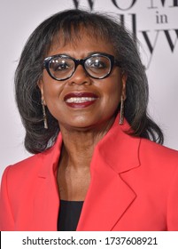 LOS ANGELES - FEB 06:  Anita Hill {Object} Arrives For ‘The Way Back’ World Premiere On February 06, 2020 In West Hollywood, CA