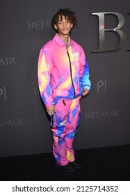 LOS ANGELES - FEB 09: Jaden Smith Arrives For PeacockÕs ÔBel-AirÕ Premiere On February 09, 2022 In Santa Monica, CA