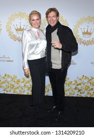 LOS ANGELES - FEB 09:  Josie Bissett And Jack Wagner Arrives For The {Event} On February 09, 2019 In Pasadena, CA                