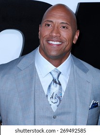 LOS ANGELES - FEB 1:  Dwayne Johnson at the "Avengers; Age Of Ultron" Los Angeles Premiere at the TCL Chinese Theater on April 1, 2015 in Los Angeles, CA