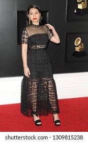 LOS ANGELES - FEB 10:  Alessia Cara At The 61st Grammy Awards At The Staples Center On February 10, 2019 In Los Angeles, CA