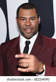 LOS ANGELES - FEB 10:  Jordan Peele Arrives For The 