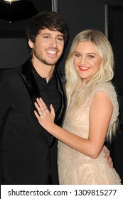 LOS ANGELES - FEB 10:  Morgan Evans, Kelsea Ballerini At The 61st Grammy Awards At The Staples Center On February 10, 2019 In Los Angeles, CA