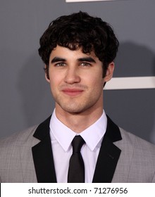 LOS ANGELES - FEB 13: Darren Criss Arrives At The 2011 Grammy Awards  On February 13, 2011 In Los Angeles, CA