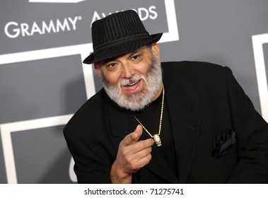 LOS ANGELES - FEB 13: Poncho Sanchez Arrives To The 2011 Grammy Awards  On February 13, 2011 In Los Angeles, CA