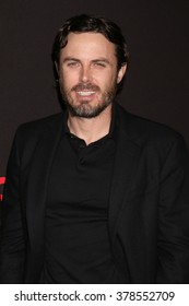 LOS ANGELES - FEB 16:  Casey Affleck At The Triple 9 Premiere At The Regal 14 Theaters On February 16, 2016 In Los Angeles, CA