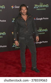 LOS ANGELES - FEB 17:  Zach McGowan At The Zootopia Premiere At The El Capitan Theater On February 17, 2016 In Los Angeles, CA