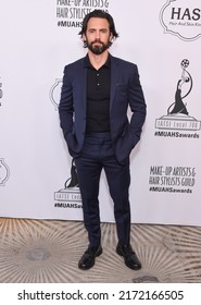 LOS ANGELES - FEB 19: Milo Ventimiglia Arrives For The  9th Annual Make Up Artist And Hair Stylists Guild Awards On February 19, 2022 In Beverly Hills, CA