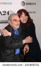 LOS ANGELES - FEB 22:  Burt Reynolds, Marilu Henner at the "The Last Movie Star" Premiere at the Egyptian Theater on February 22, 2018 in Los Angeles, CA