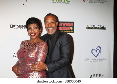 LOS ANGELES - FEB 28:  Sheryl Lee Ralph, Phil Morris At The Style Hollywood Viewing Party 2016 At The Hollywood Museum On February 28, 2016 In Los Angeles, CA