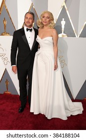 Lady Gaga and Taylor Kinney: 88th Annual Academy Awards