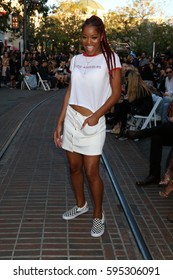 LOS ANGELES - FEB 4:  Keke Palmer At The Rebecca Minkoff's 