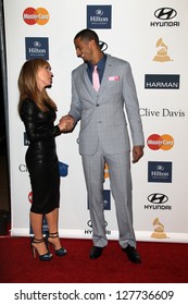 LOS ANGELES - FEB 9:  Kathy Griffin, Colin Kaepernick arrives at the Clive Davis 2013 Pre-GRAMMY Gala at the Beverly Hilton Hotel on February 9, 2013 in Beverly Hills, CA