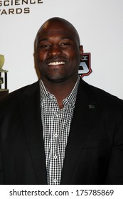 LOS ANGELES  - FEB 9:  Marcellus Wiley At The ESPN Sport Science Newton Awards At Sport Science Studio On February 9, 2014 In Burbank, CA