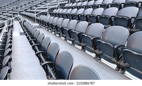 Los Angeles - February 11, 2022: 
SoFi Stadium Rows Of Empty Seats