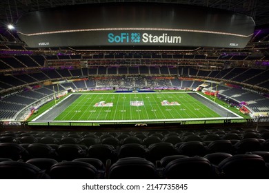 Los Angeles - February 12, 2022: Super Bowl LVI At SoFi Stadium