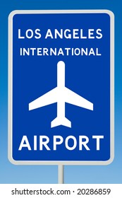 Los Angeles International Airport Sign