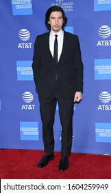 LOS ANGELES - JAN 02:  Adam Driver Arrives For The PSIFF Awards Gala 2020 On January 02, 2020 In Palm Sprimgs, CA                