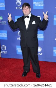 LOS ANGELES - JAN 02:  Zack Gottsagen Arrives For The PSIFF Awards Gala 2020 On January 02, 2020 In Palm Sprimgs, CA                