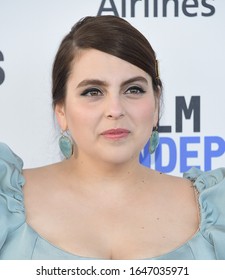 LOS ANGELES - JAN 06:  Beanie Feldstein Arrives For The Film Independent Spirit Awards 2020 On February 08, 2020 In Santa Monica, CA