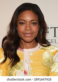 LOS ANGELES - JAN 07:  Naomie Harris Arrives For  2017 BAFTA Tea Party On January 07, 2017 In Beverly Hills, CA