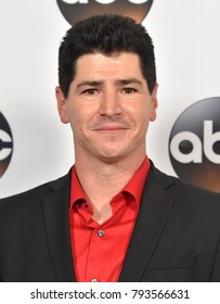 LOS ANGELES - JAN 08:  Michael Fishman Arrives For The ABC Winter 2018 TCA Event On January 08, 2018 In Pasadena, CA                