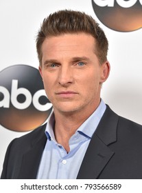 LOS ANGELES - JAN 08:  Steve Burton Arrives For The ABC Winter 2018 TCA Event On January 08, 2018 In Pasadena, CA                