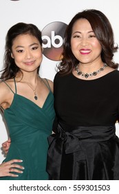 LOS ANGELES - JAN 10:  Krista Marie Yu, Suzy Nakamura At The Disney/ABC TV TCA Winter 2017 Party At Langham Hotel On January 10, 2017 In Pasadena, CA