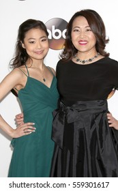 LOS ANGELES - JAN 10:  Krista Marie Yu, Suzy Nakamura At The Disney/ABC TV TCA Winter 2017 Party At Langham Hotel On January 10, 2017 In Pasadena, CA