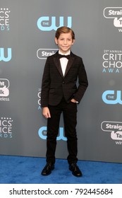 LOS ANGELES - JAN 11:  Jacob Tremblay At The 23rd Annual Critics' Choice Awards At Barker Hanger On January 11, 2018 In Santa Monica, CA