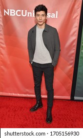 LOS ANGELES - JAN 11:  Manny Jacinto On The Red Carpet At The NBCUniversal Winter TCA 2020 On January 11, 2020 In Pasadena, CA                