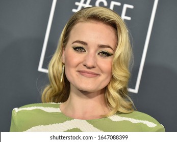 LOS ANGELES - JAN 12:  AJ Michalka Arrives For The 25th Annual Critics' Choice Awards On January 12, 2020 In Santa Monica, CA