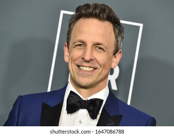 LOS ANGELES - JAN 12:  Seth Meyers Arrives For The 25th Annual Critics' Choice Awards On January 12, 2020 In Santa Monica, CA