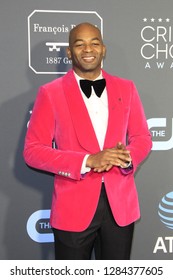 LOS ANGELES - JAN 13:  Brandon Victor Dixon At The Critics Choice Awards  At The Barker Hanger On January 13, 2019 In Santa Monica, CA