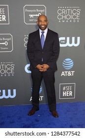 LOS ANGELES - JAN 13:  Michael Beach At The Critics Choice Awards  At The Barker Hanger On January 13, 2019 In Santa Monica, CA