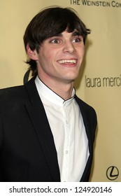 LOS ANGELES - JAN 13:  RJ Mitte arrives at the 2013 Weinstein Post Golden Globe Party at Beverly Hilton Hotel on January 13, 2013 in Beverly Hills, CA..