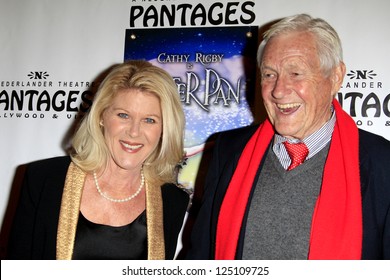 LOS ANGELES - JAN 15:  Alley Mills, Orson Bean Arrives At The Opening Night Of 'Peter Pan' At Pantages Theater On January 15, 2013 In Los Angeles, CA