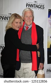 LOS ANGELES - JAN 15: Alley Mills, Orson Bean At The Opening Night Of 'Peter Pan' At The Pantages Theater On January 15, 2013 In Los Angeles, California