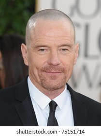 LOS ANGELES - JAN 16:  Bryan Cranston Arrives To The 68th Annual Golden Globe Awards  On January 16, 2011 In Beverly Hills, CA