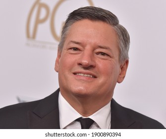 LOS ANGELES - JAN 19:  Netflix CCO Ted Sarandos Arrives For The 30th Annual Producers Guild Awards On January 19, 2019 In Beverly Hills, CA