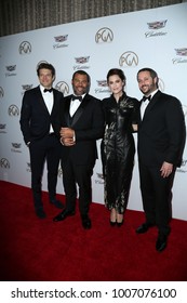 LOS ANGELES - JAN 20:  Jordan Peele, Allison Williams, Jason Blum, Sean McKittrick  At The Producers Guild Awards 2018 At The Beverly Hilton Hotel On January 20, 2018 In Beverly Hills, CA