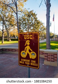 Los Angeles, JAN 21, 2013 - Afternoon Sunny View Of Some USC Campus Scene